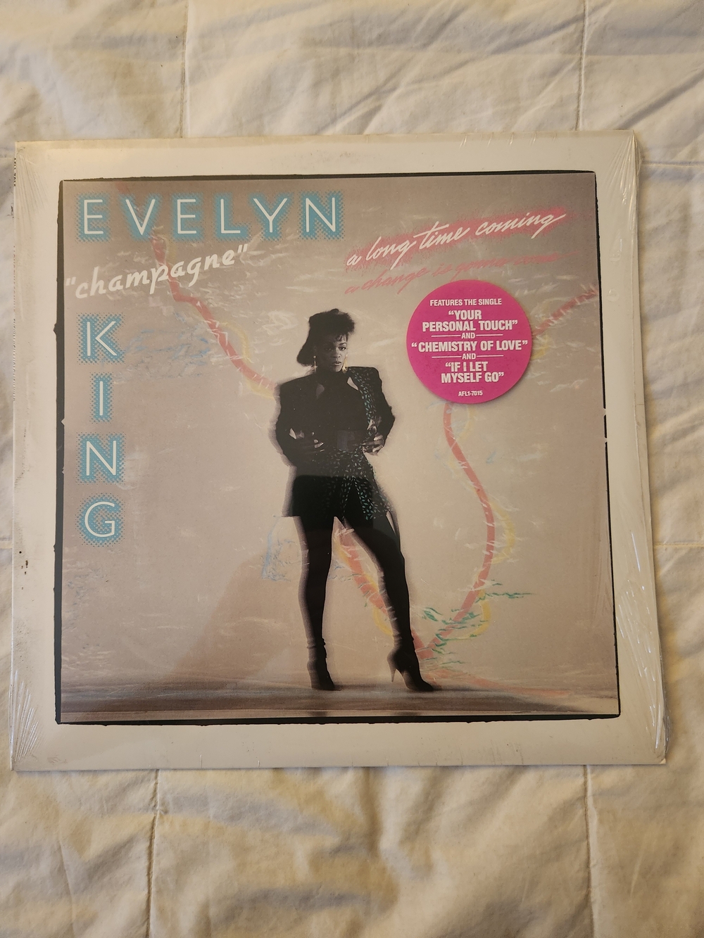 Evelyn King "Champagne" Vinyl LP - A Long Time Coming SEALED Vintage Record